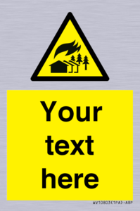 Custom Warning: Large scale fire zone